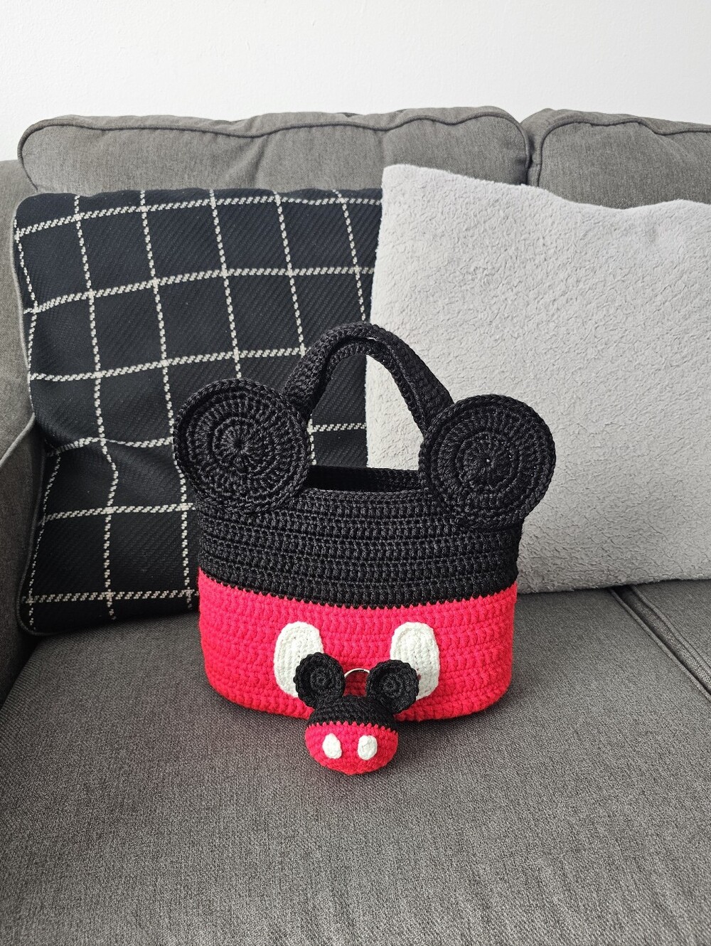 Handmade Crochet Tote Bag & Amigurumi